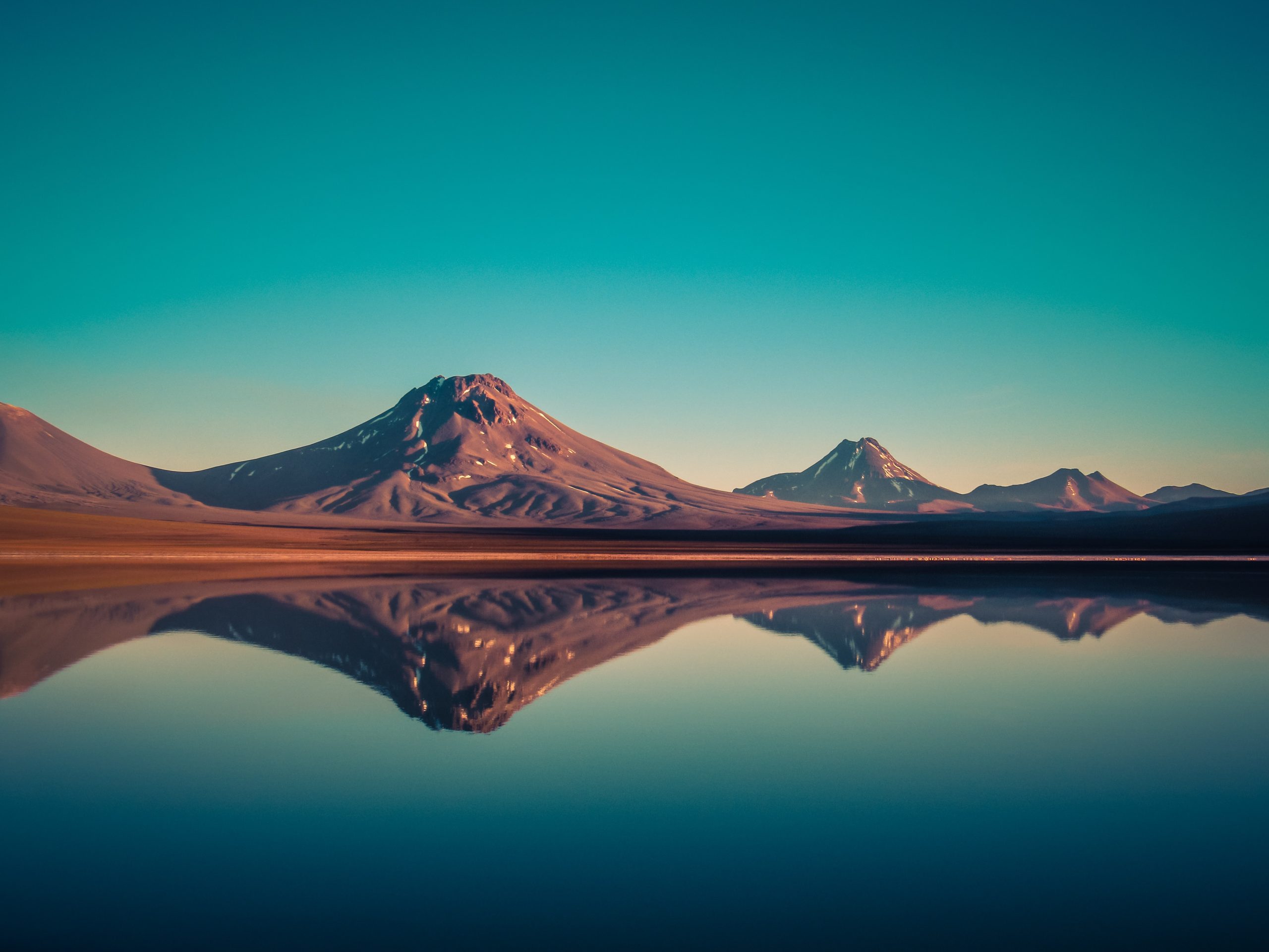 Ojos del Salado volcano on the Chile-Argentina border
