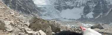 Glaciar del Khumbu, camino al Campo Base del Everest
